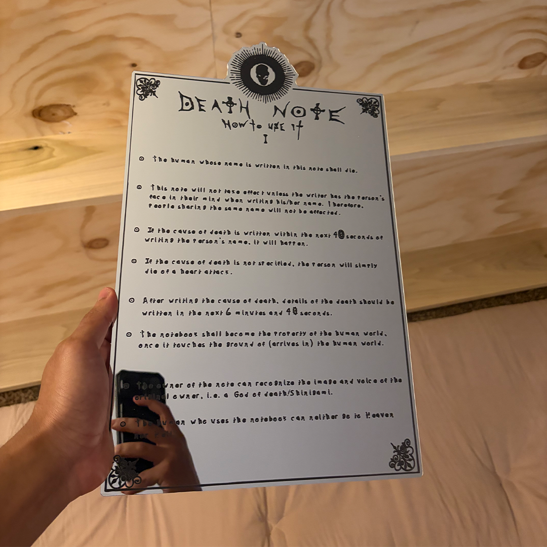 Death Note Guide Mirror