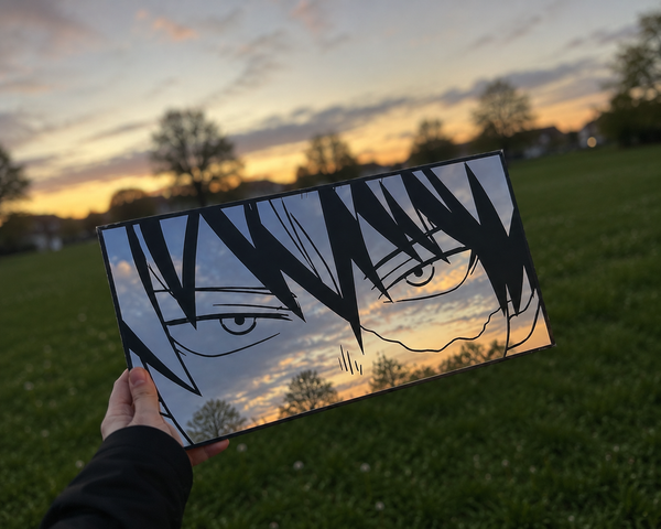 MHA Todoroki Close-Up Anime Mirror