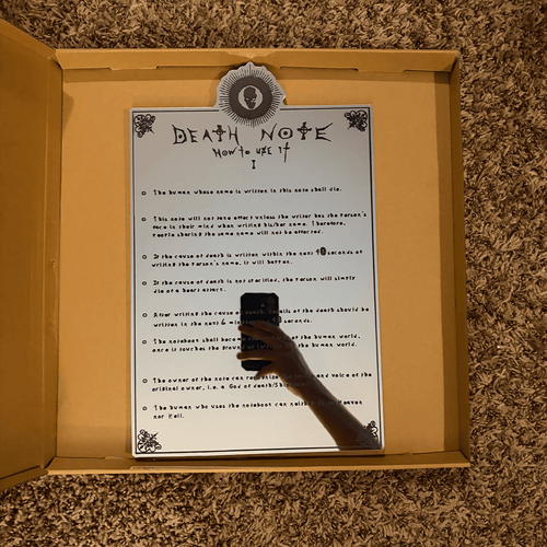 Death Note Guide Mirror - Silvex Reimagined