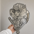 Mitsuri Kanroji Demon Slayer Anime Mirror