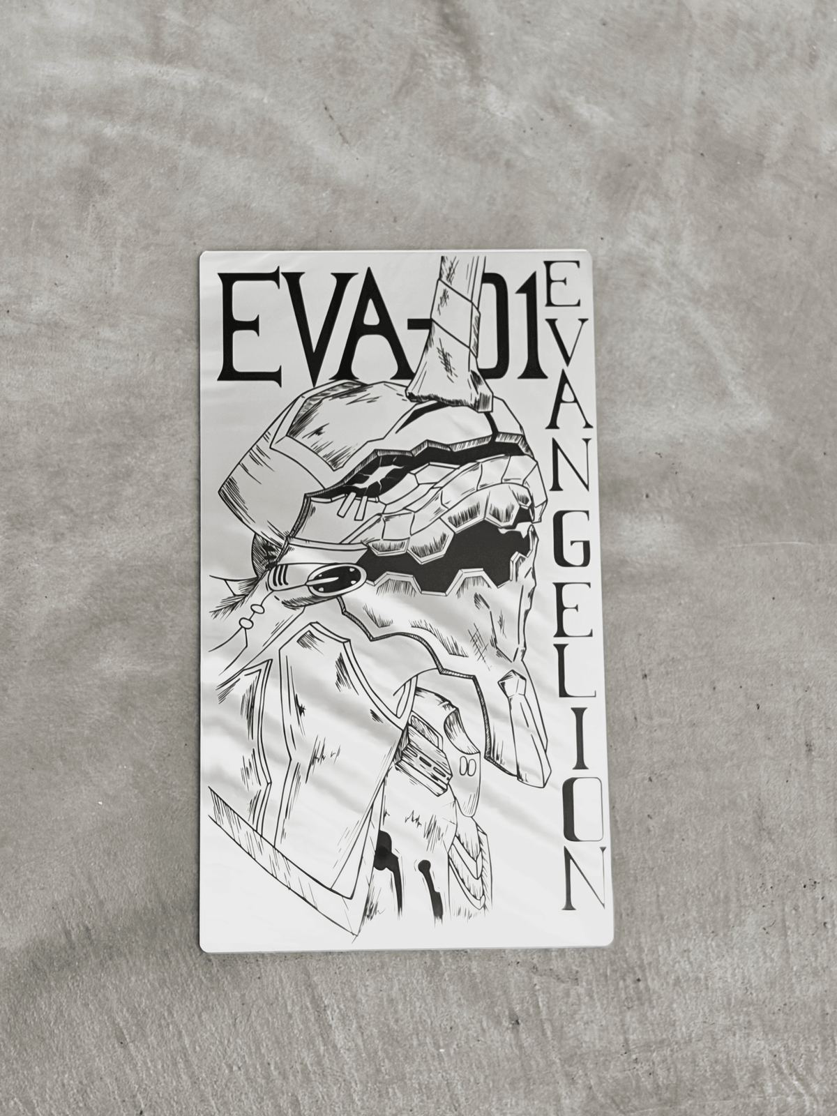 Espejo de la Unidad-01 de Neon Genesis Evangelion