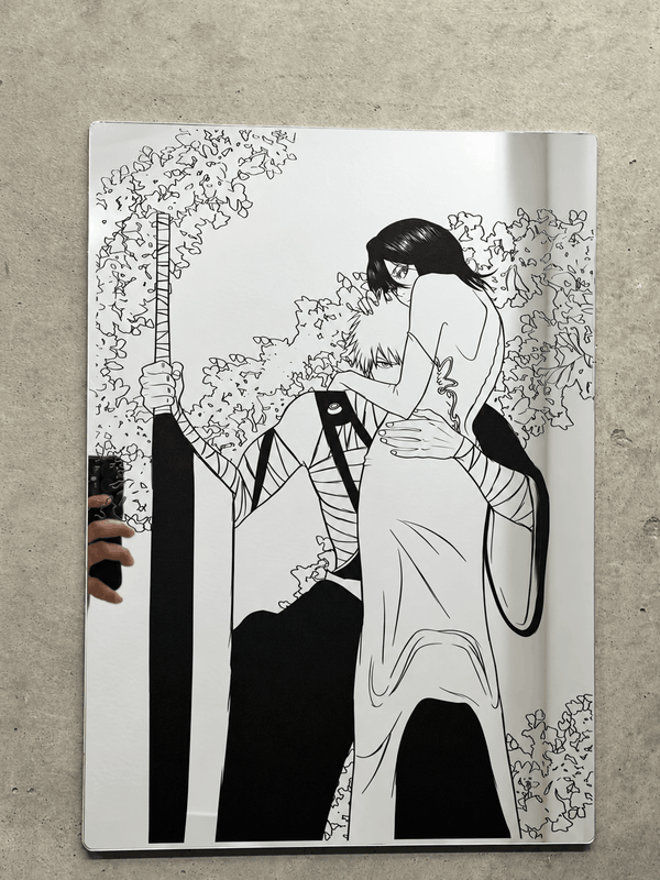 Espejo de Ichigo / Rukia de Bleach