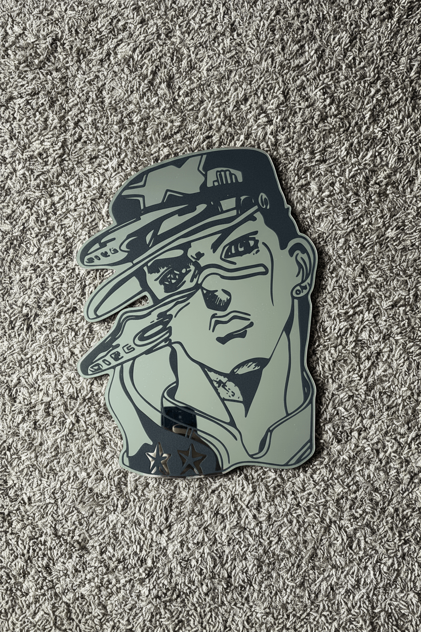 Espejo de Jotaro Kujo