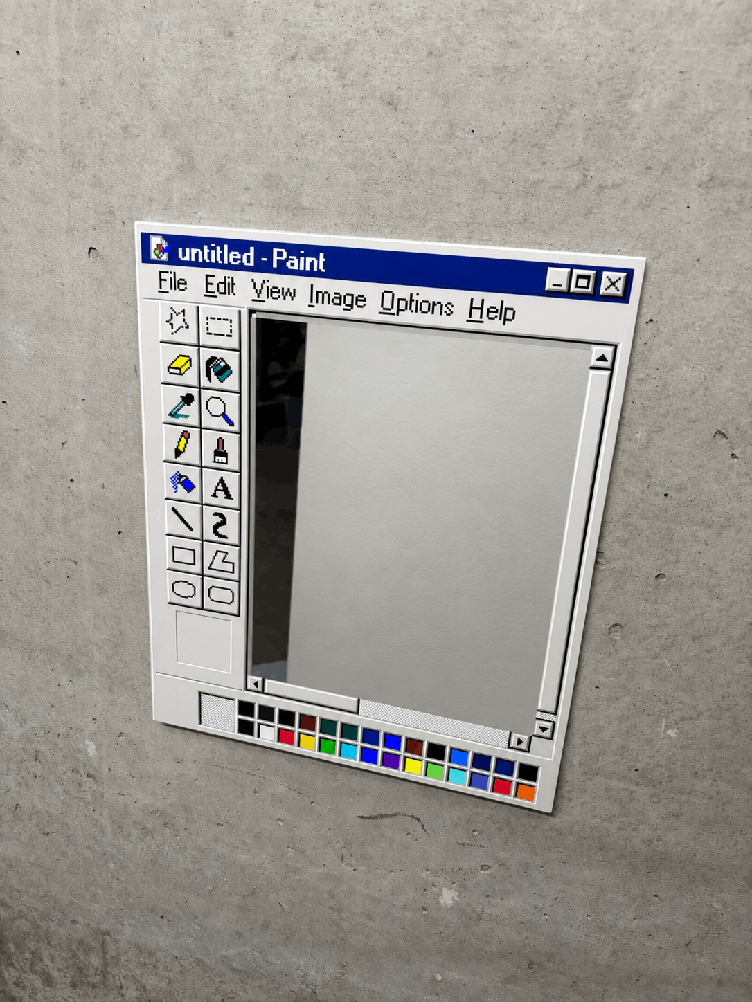 Espejo de MS Paint